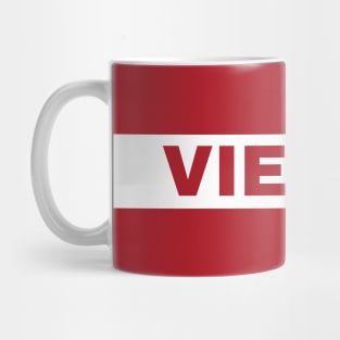 Vienna City in Austrian Flag Mug